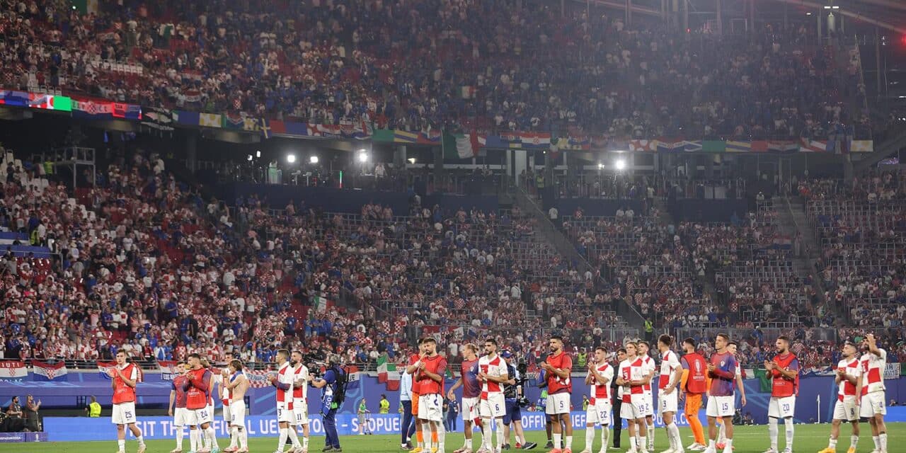 Leipzig: U posljednjem trećem kolu skupine B na EURU hrvatska nogometna reprezentacija je odigrala 1-1 protiv Italije