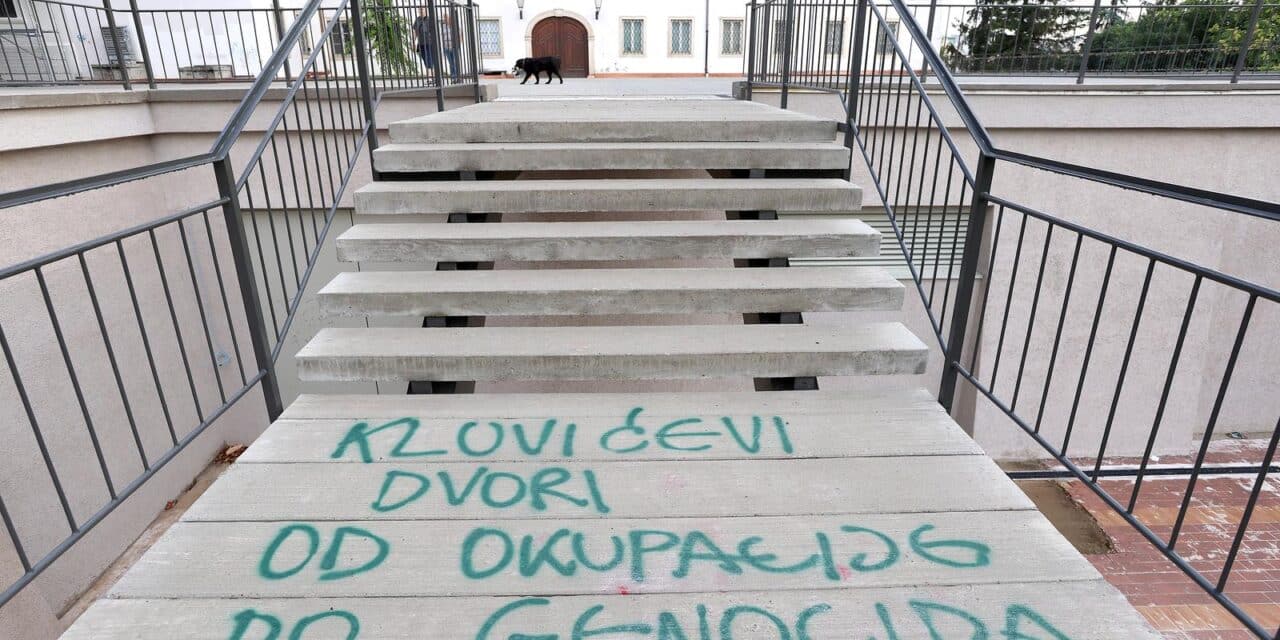 Zagreb: Vandalski napad na Galeriju Klovićevi dvori