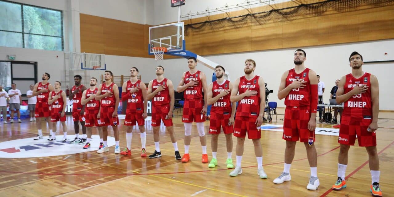 Opatija: Košarkaška utakmica Hrvatska – Brazil