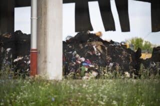 Zagreb: Noćas izbio požar na Jakuševcu, gorio glomazni otpad