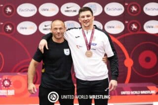 Podium 130kg GR – Bronze: Marko Milanovic (CRO)