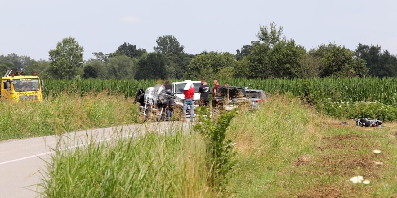 Sisak: U prometnoj nesreći u kojoj su sudjelovali osobno vozilo i motocikl, jedna osoba je poginula