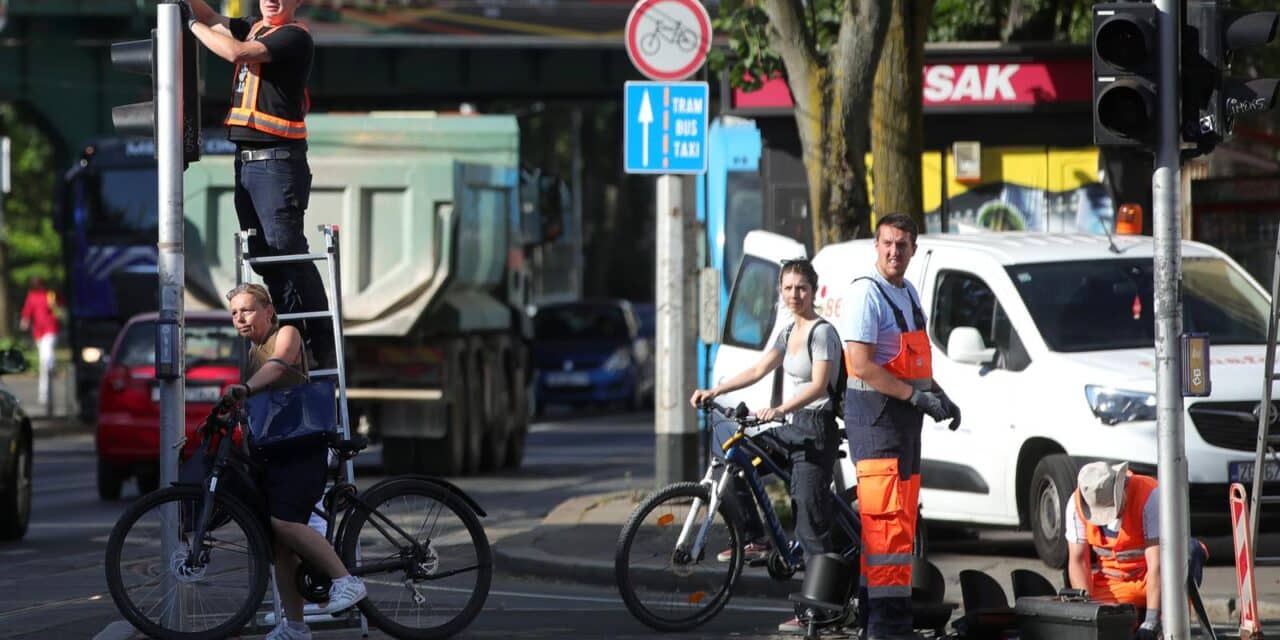 Zagreb: Zamjena semafora na križanju Savske i Tratinske
