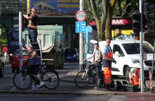 Zagreb: Zamjena semafora na križanju Savske i Tratinske