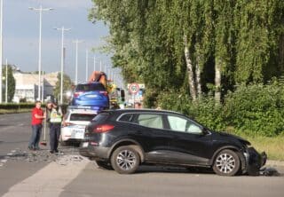 Zagreb: Dva automobila sudarila su se na križanju Trnskog i Avenije Dubrovnik