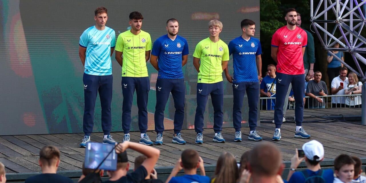 Zagreb: U Maksimiru predstavljeni novi dresovi GNK Dinamo
