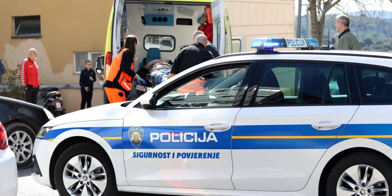 Šibenik: Motociklist ozlijeđen u prometnoj nesreći