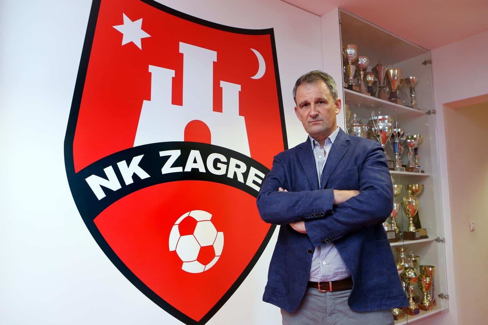 Zagreb: Dra�en Medi?, predsjednik NK Zagreb