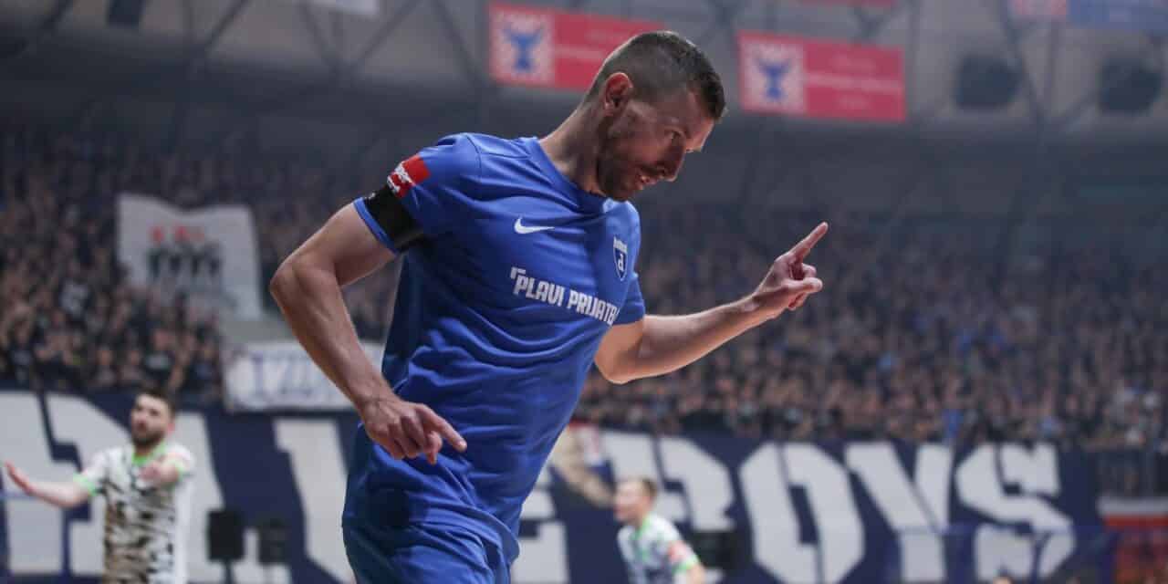 Zagreb: Peta utakmica finala HMNL između Futsal Dinama i Olmissuma