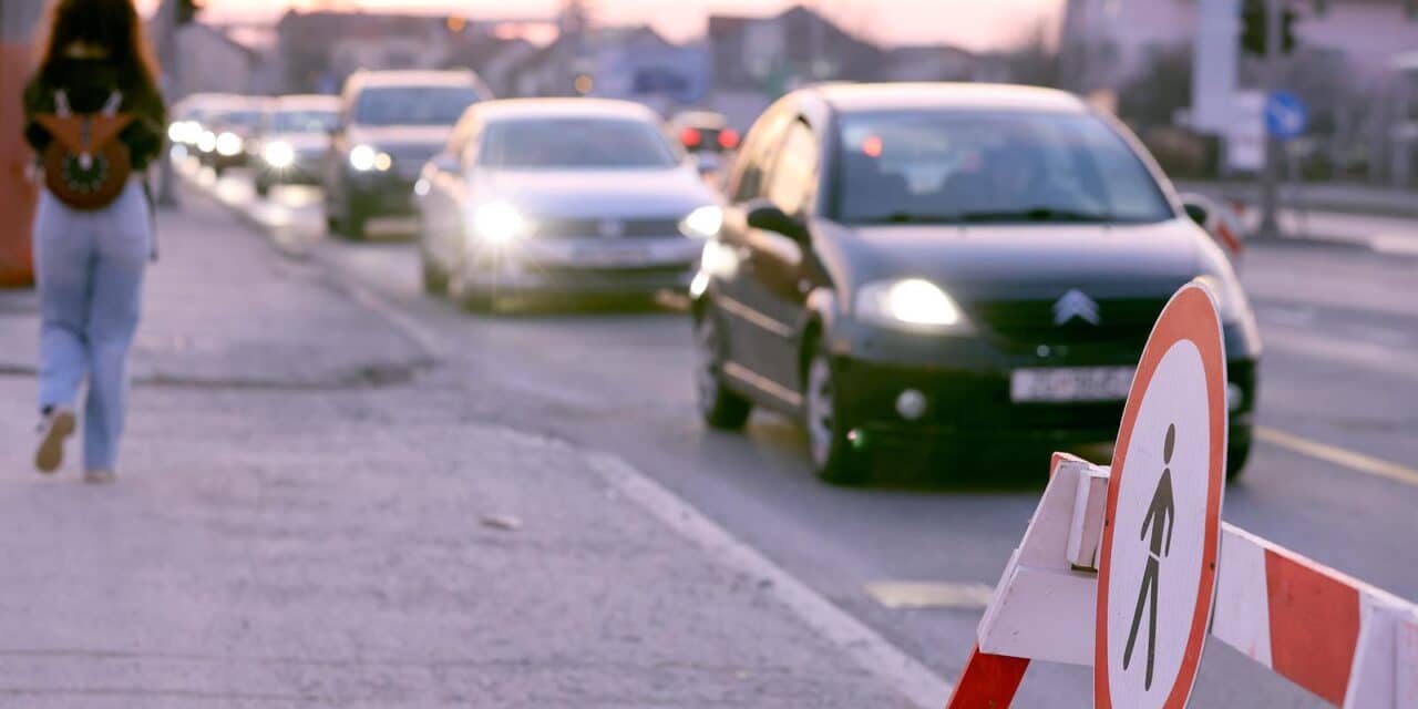 Zagreb: Velike gužve na istočnom ulazu u grad