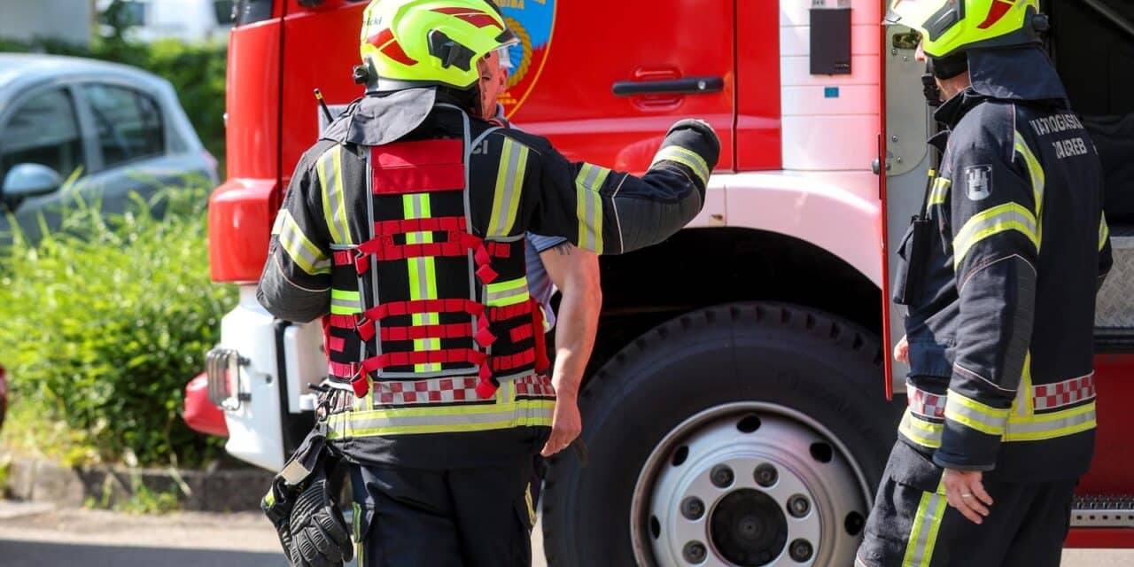 Zagreb: Vatrogasci ugasili požar stana u zgradi u naselju Špansko