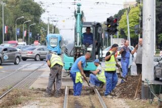 Počeli radovi na križanju Držićeve i Vukovarske, promet se odvija otežano