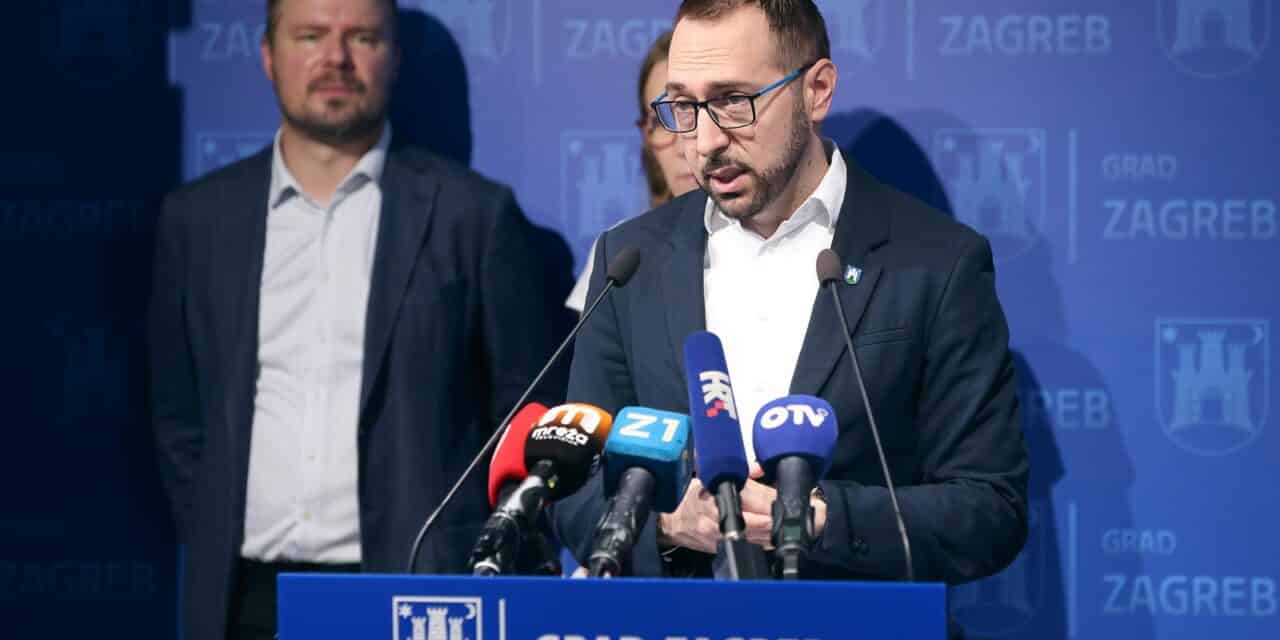 Zagreb: Redovna konferencija za medije gradonačelnika Tomaševića