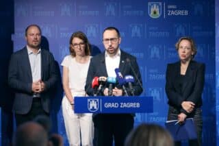 Zagreb: Redovna konferencija za medije gradonačelnika Tomaševića