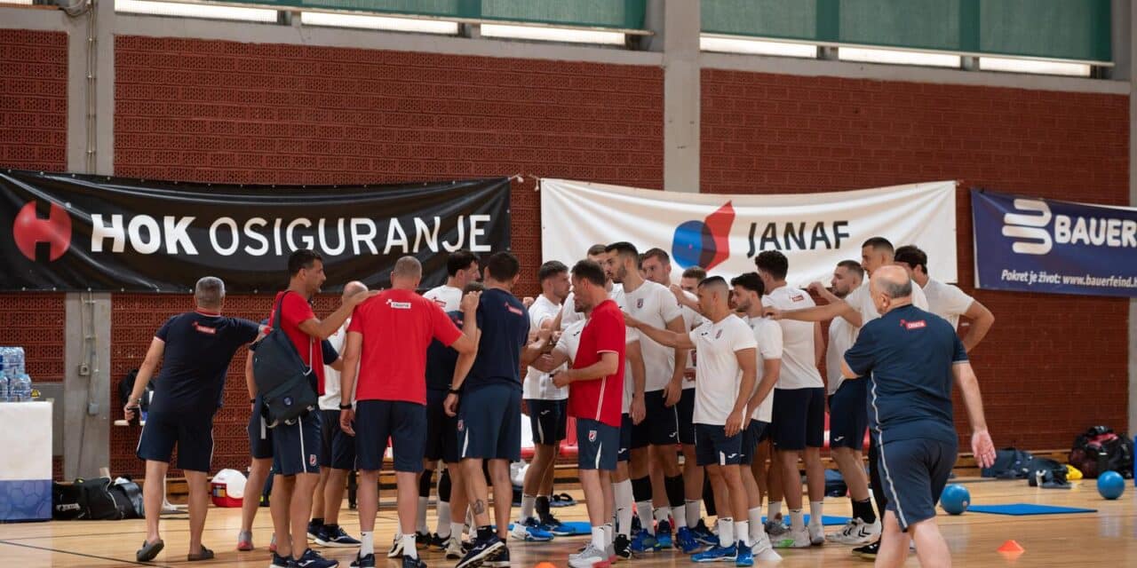 Zagreb: Trening muške rukometne reprezentacije prije odlaska na Olimpijske igre