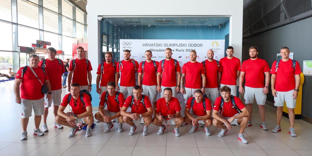 Zagreb: Stolnotenisači, rukometaši i vaterpolisti otputovali na Olimpijske igre
