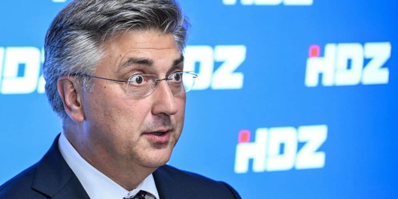 Zagreb: Andrej Plenković obratio se medijima nakon sjednice Predsjedištva HDZ-a