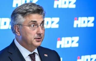 Zagreb: Andrej Plenković obratio se medijima nakon sjednice Predsjedištva HDZ-a