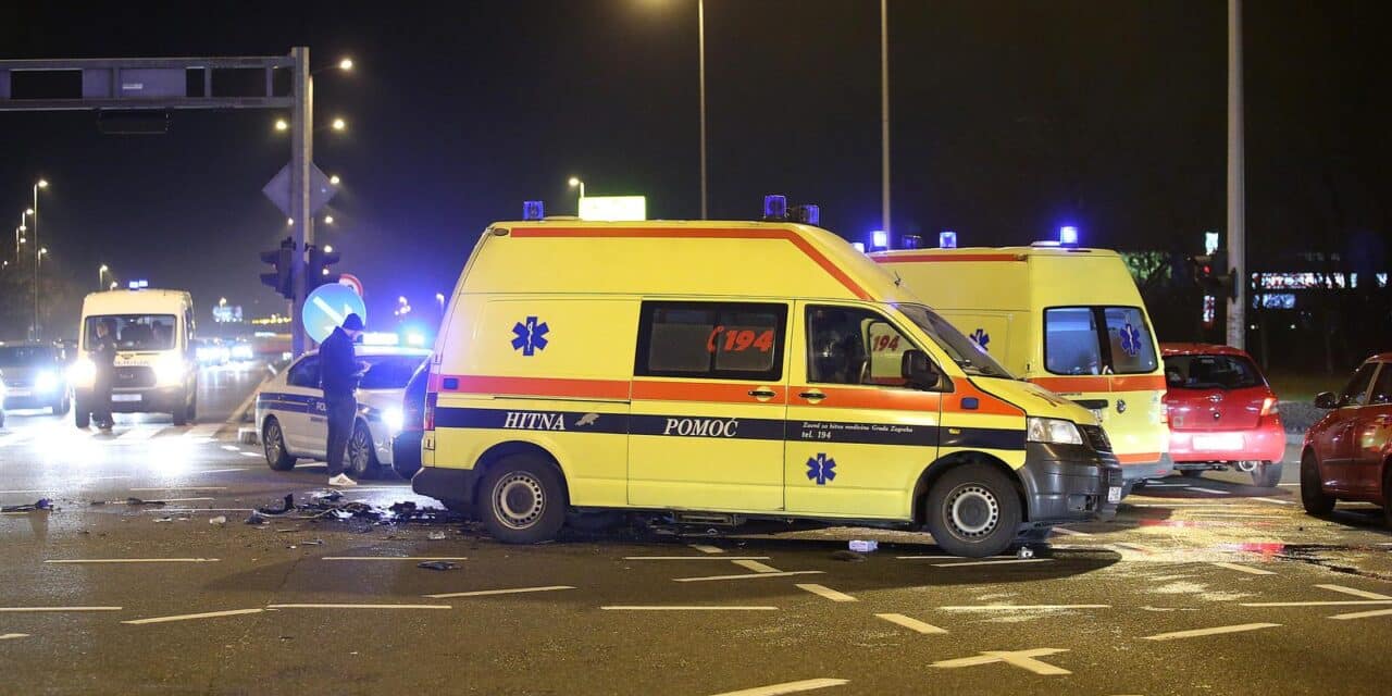 Zagreb: U prometnoj nesre?i sudjelovali osobni automobil i vozilo Hitne pomo?i