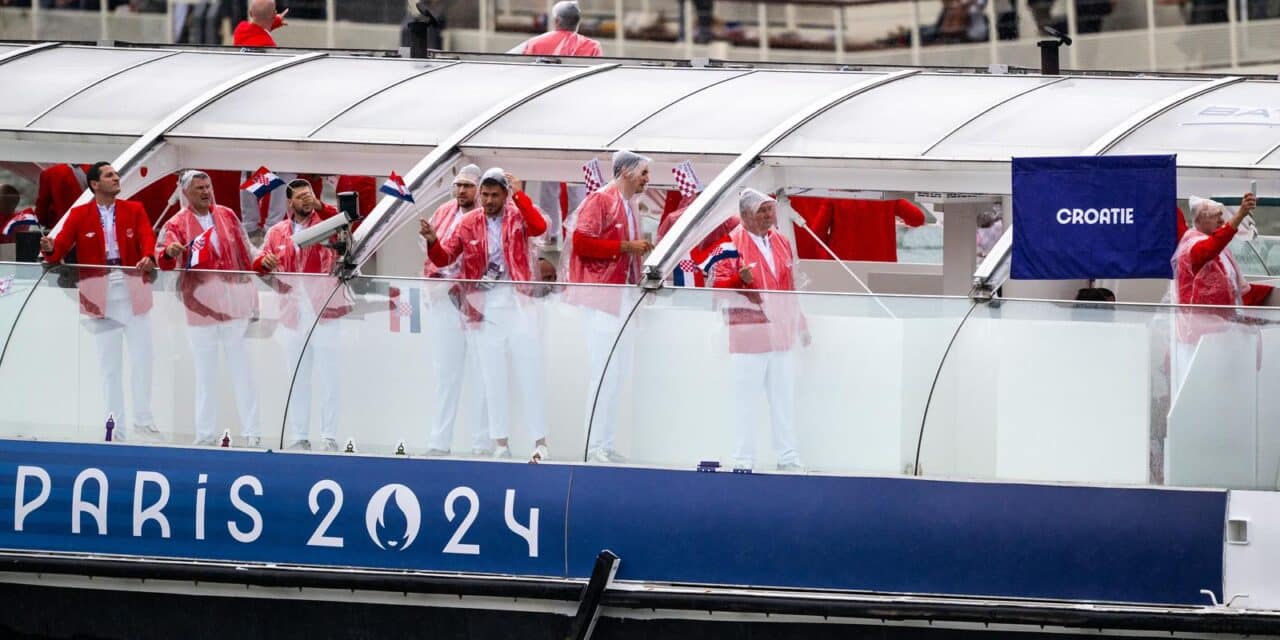 Hrvatski sporta�i na otvorenju Olimpijskih igara u Parizu 2024.