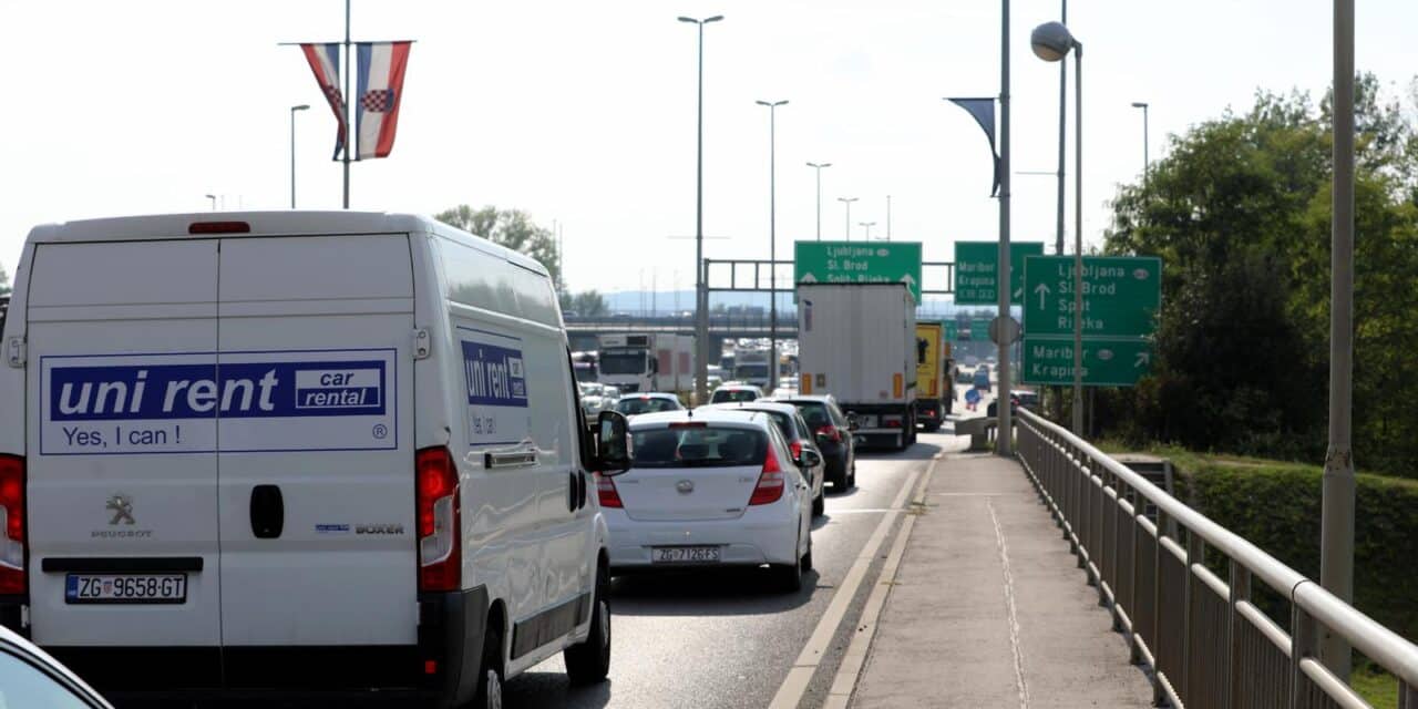 Zagreb: Kaos u prometu na A2 – kolona dugačka do deset kilometara