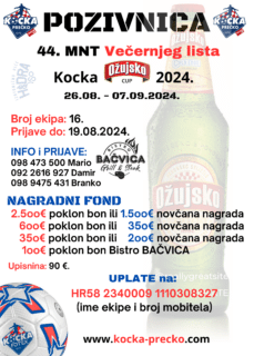 44. Kocka Ožujsko Glavni