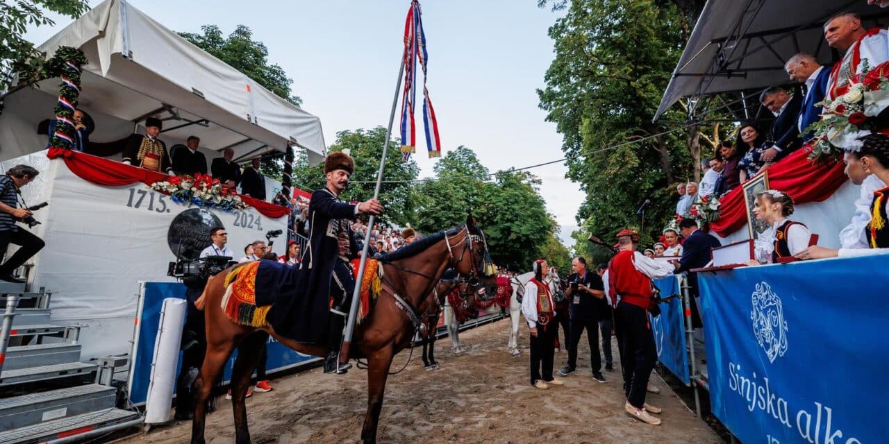 ure Domazet Lošo slavodobitnik je 309. Sinjske alke