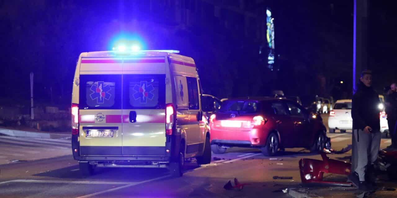 Šibenik: Prometna nesreća na skretanju prema Vidicima