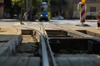 Zagreb: Radovi na popravku tramvajske pruge na Trgu žrtava fašizma