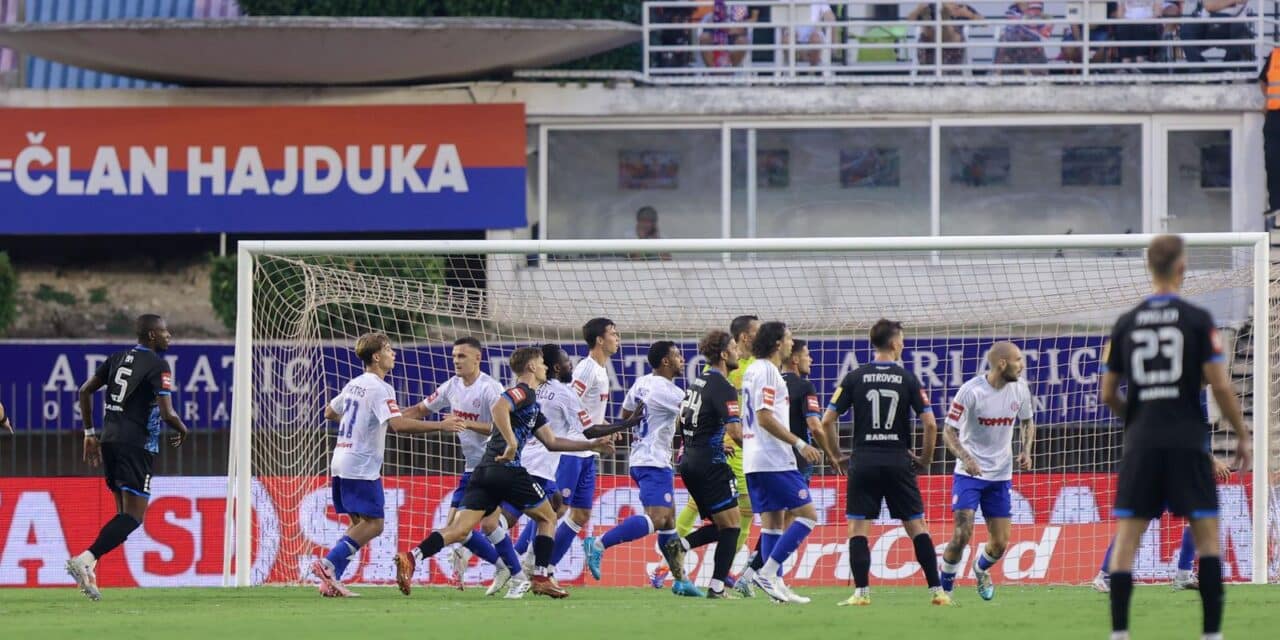 Hajduk i Varaždin sastali se u 3. kolu SuperSport HNL-a