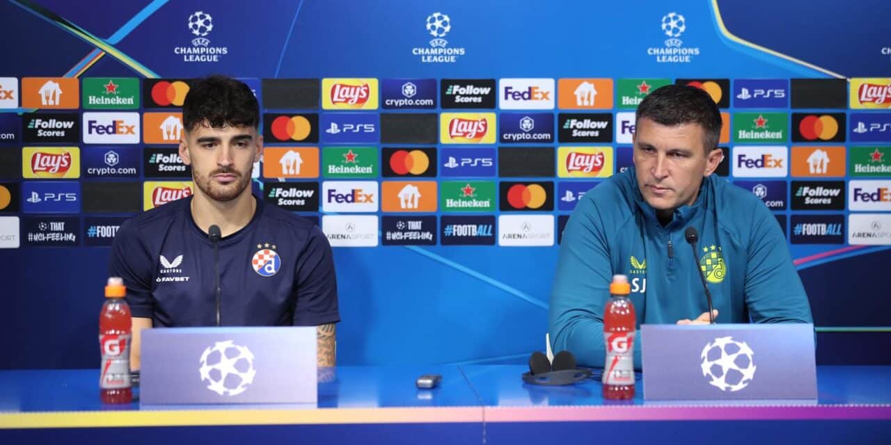 Zagreb: Jakirović i Kulenović najavili sutrašnju utakmicu Dinama u play-offu Lige prvaka