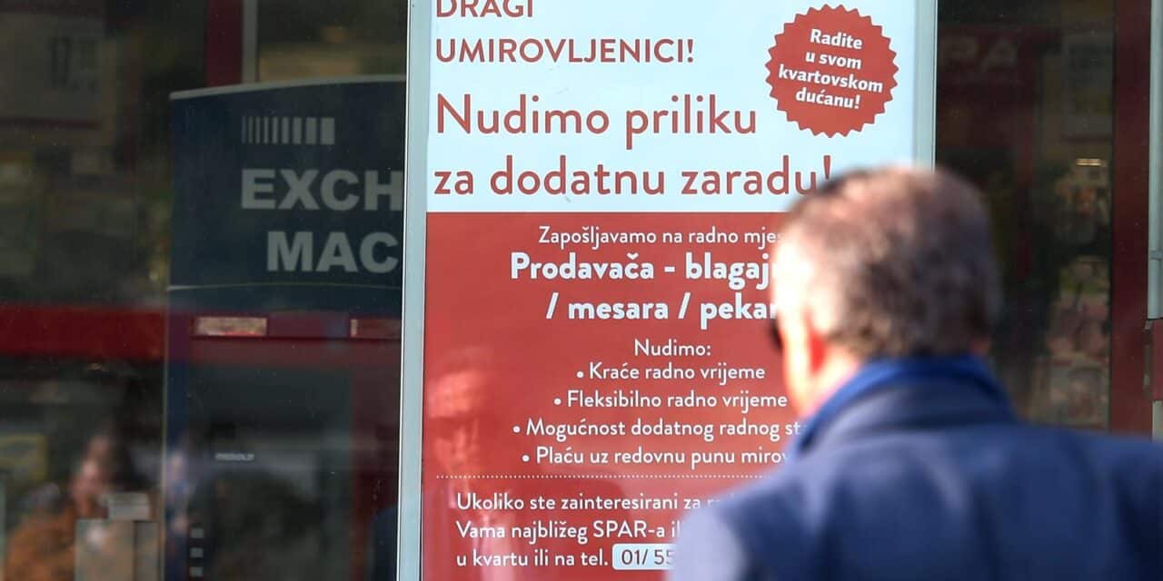 Šibenik: Spar i Interspar pozivaju umirovljenike na rad uz korištenje pune mirovine