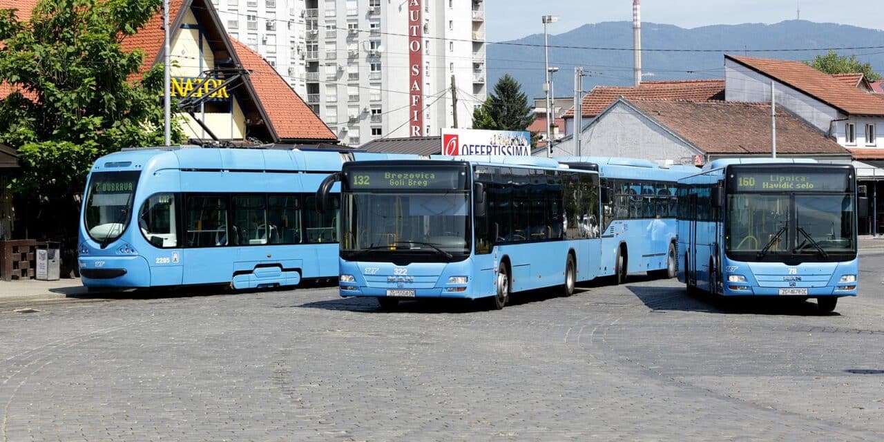 Zagreb: Pješački most koji spaja Kajzericu i okretište tramvaja