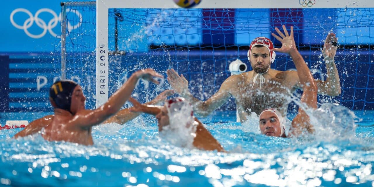 Pariz: XXXIII. Olimpijske igre Pariz 2024. Vaterpolo utakmica, grupa A, Hrvatska – Crna Gora