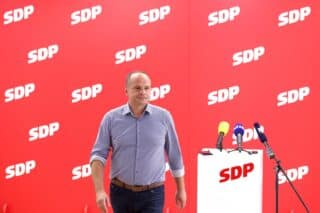 Zagreb:  Siniša Hajdaš Dončić predao kandidaturu za predsjednika SDP-a