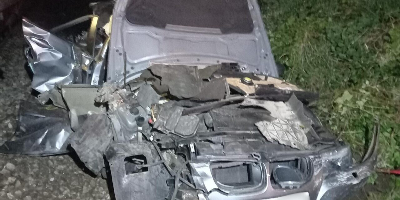 Osobni automobil nakon nesreće