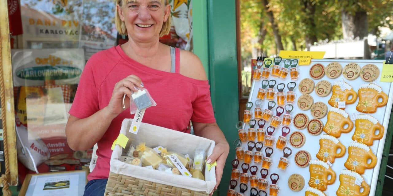 Pivski sapun Kaj se pjenis novi suvenir Karlovca
