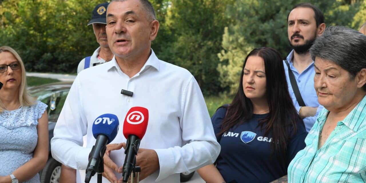 Zagreb: Stranka Plavi grad održala je konferenciju za novinare o “epidemiološkoj i zdravstvenoj ugrozi Zagrepčana”