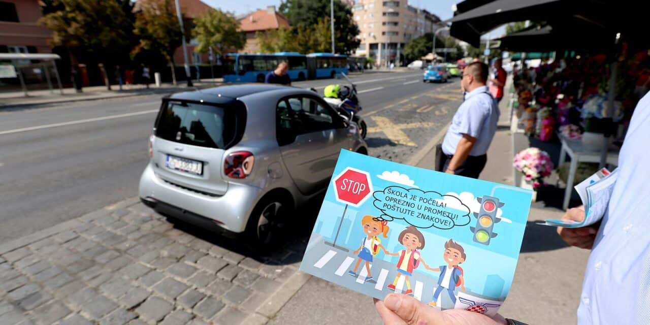 Zagreb: Akcija Udruge ZET-ovaca i prometne policije