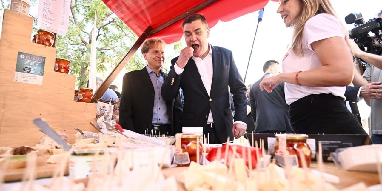 Zagreb: Predsjednik Zoran Milanović  obišao je 16. ZeGeVege festival održivog življenja