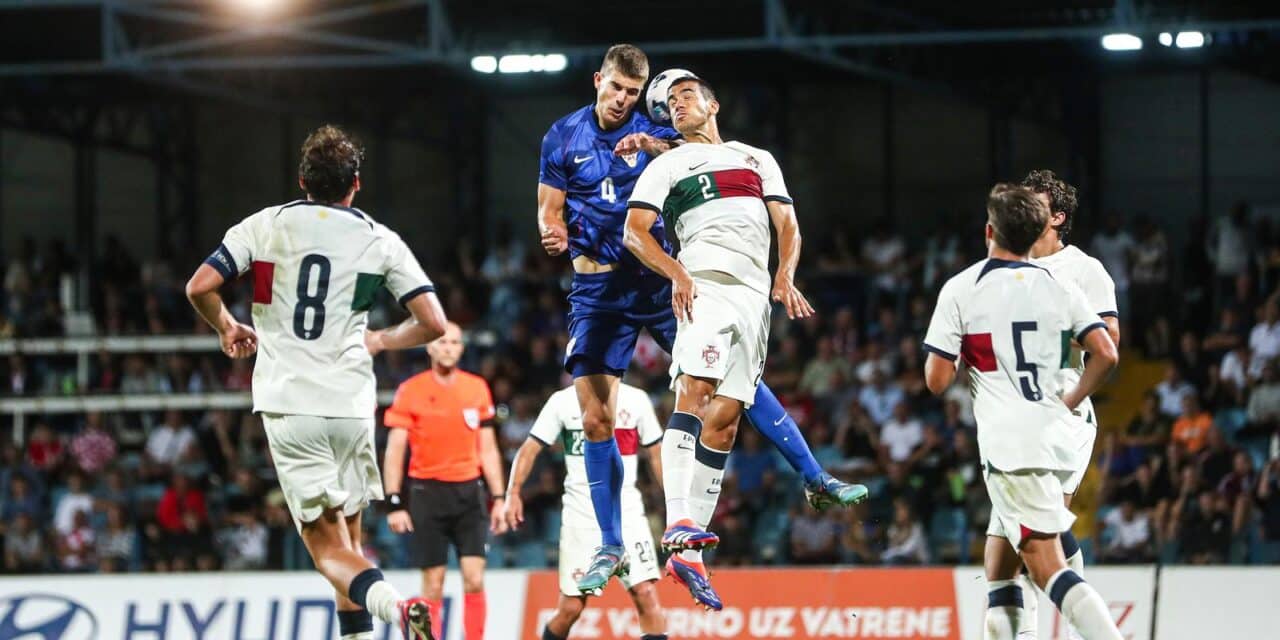 Karlovac: Kvalifikacije za Europsko U-21 prvenstvo, Hrvatska – Portugal