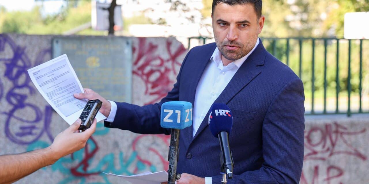 Zagreb: Bernardić održao konferenciju za medije