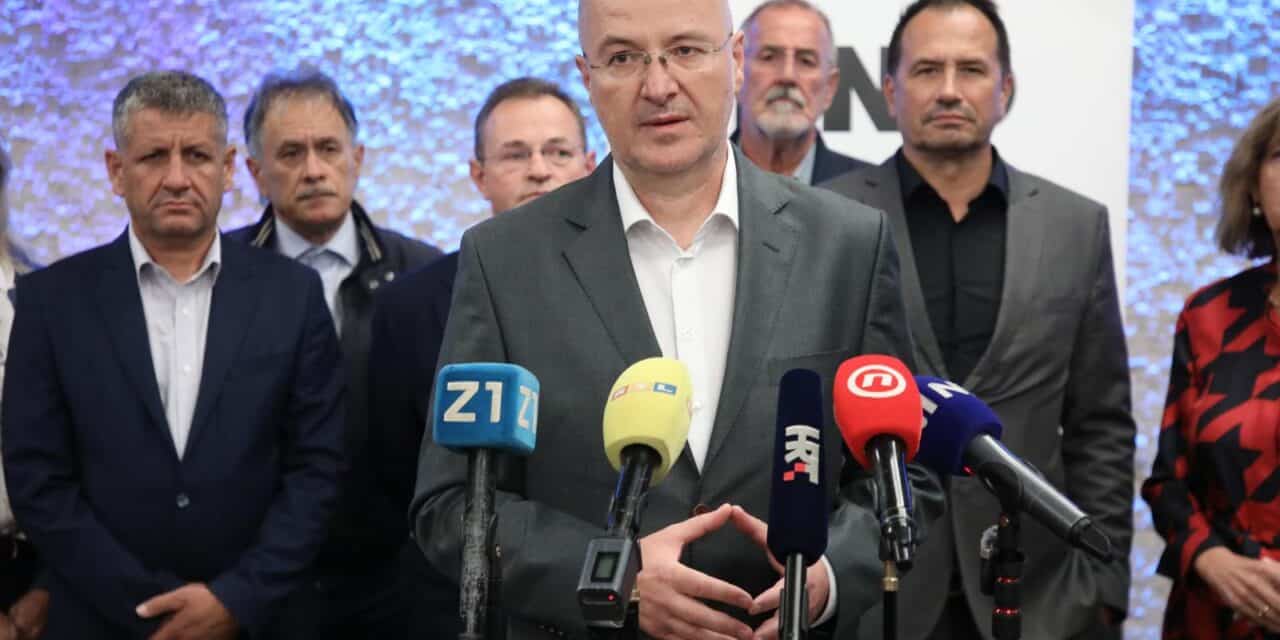 Zagreb: Mario Radić održao konferenciju za medije