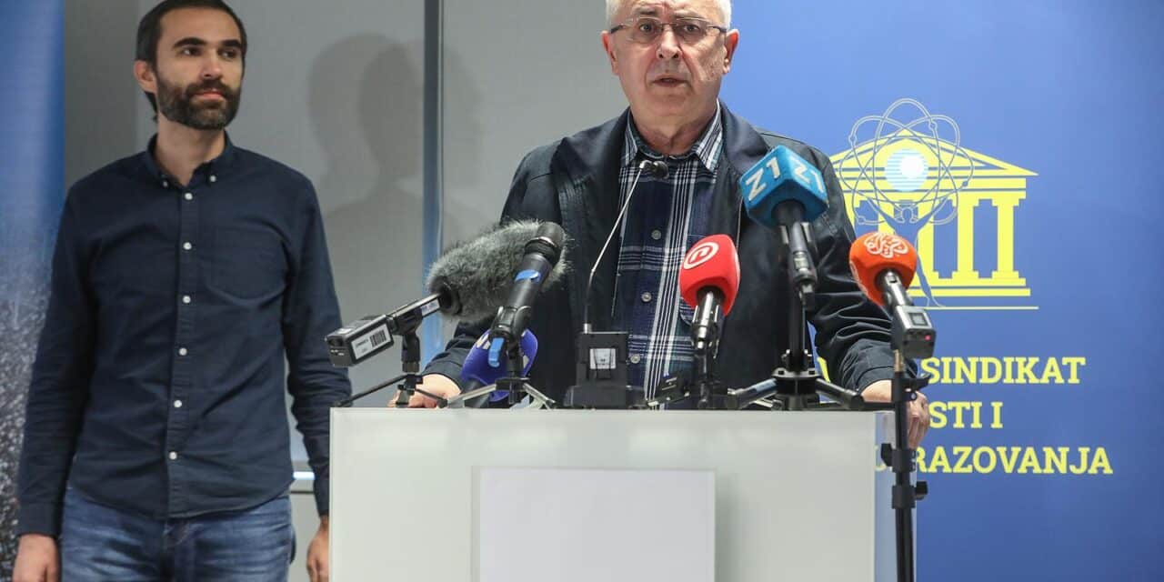 Zagreb: Konferencija Nezavisnog sindikata znanosti i visokog obrazovanja i Sindikata Preporod