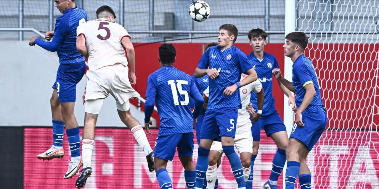 Muenchen: Susret juniora Bayerna i Dinama u Ligi prvaka mladih
