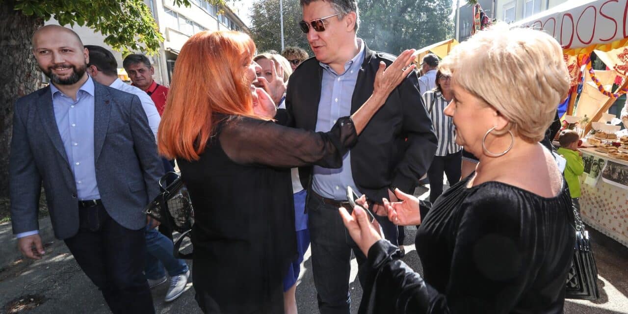 Milanović na manifestaciji Stara jela z Dugoga Sela