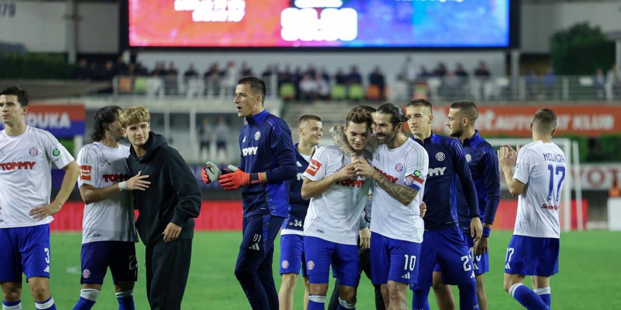 Split: HNK Hajduk i HNK Gorica sastali se u 7. kolu Prve HNL