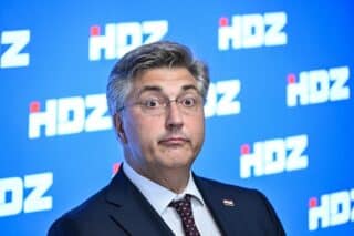 Zagreb: Andrej Plenković obratio se medijima nakon sjednice Predsjedištva HDZ-a