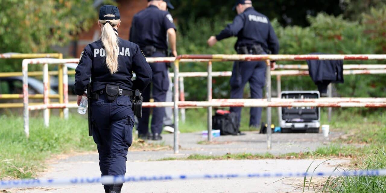 Zagreb: Policijski očevid u Buzinu gdje je vlak usmrtio maloljetnika