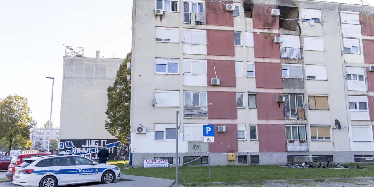 Noćas je u Osijeku izgorio stan